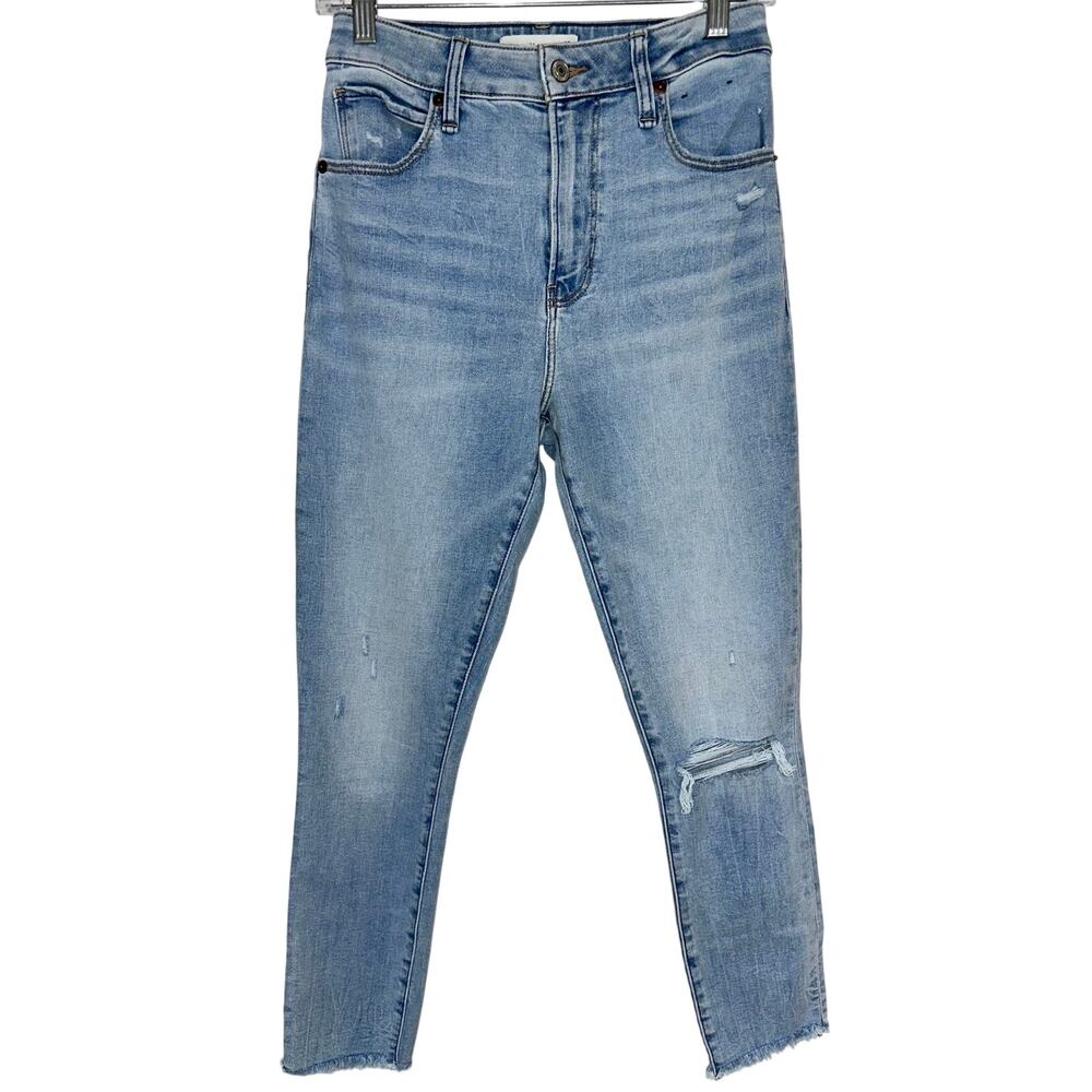 Abercrombie & Fitch Super Skinny High Rise Curve Love Ankle Jeans Size 27/4